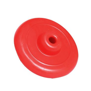 Brinquedo Borracha Frisbee Furacão Pet Vermelho