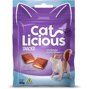 Petisco CatLicious Snacks Indoor - 40 g