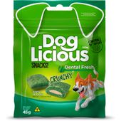 petisco-doglicious-snacks-crunchy-dental-fresh-45g-frente
