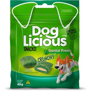 Petisco DogLicious Snacks Crunchy Dental Fresh - 45 g
