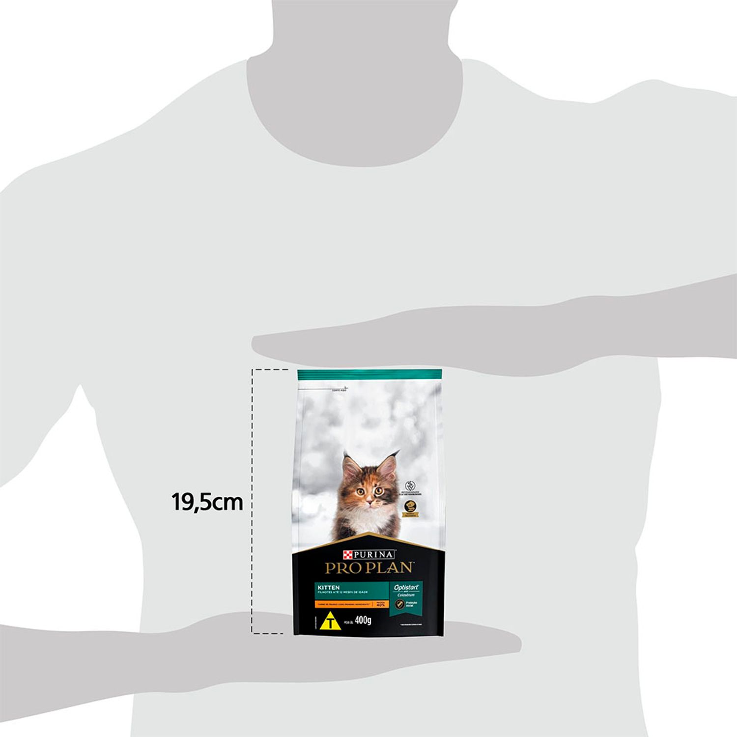 Ração Pro Plan Gatos Filhotes Frango e Arroz Tamanho da Embalagem