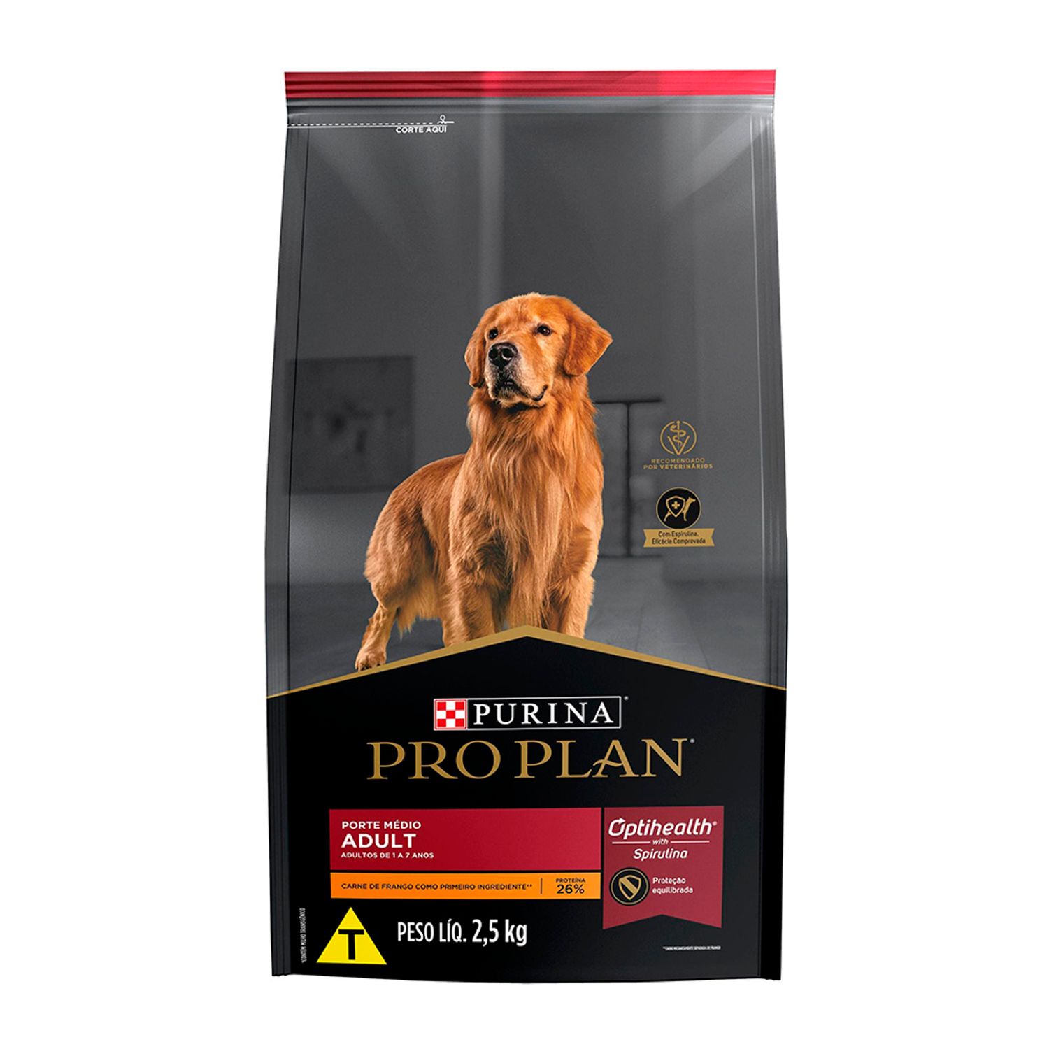 Ração Pro Plan Cães Adultos Raças Médias 7,5kg