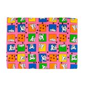 Colchonete Cães e Gatos para Casa Criadora Mokoi Rosa