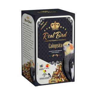 Alimento Super Premium Realbird Calopsita Zootekna - 500g