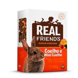 Ração Real Friends Coelho e Mini Coelho Zootekna - 500 g