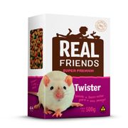 Alimento Super Premium com Frutas Realfriends Twister Zootekna