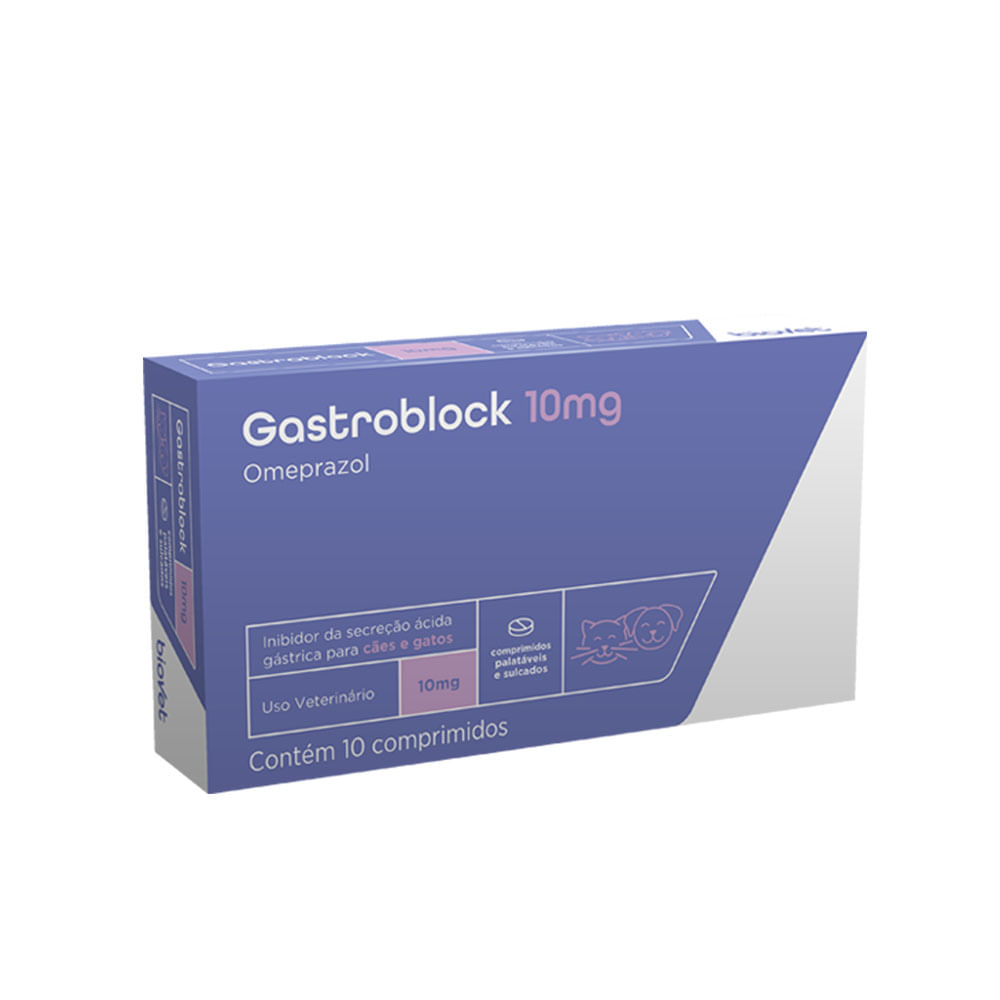 Antiácido GastroBlock 10mg Omeprazol