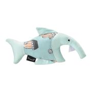 Brinquedo De Pelúcia Para Gatos Buddy Shark Azul Mimo