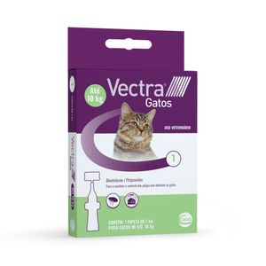 Antipulgas Vectra Gatos até 10 kg Ceva 1 ml - 1 pipeta
