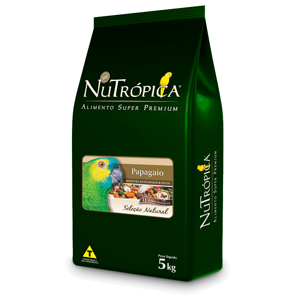 Ração Nutrópica Papagaio Seleção Natural