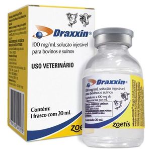 Draxxin Zoetis Injetável - 20 ml