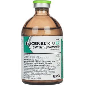 Excenel RTU EZ Zoetis Injetável - 100 ml