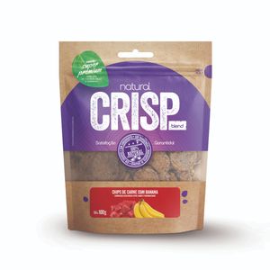 Petisco Natural Crisp Chips Carne E Banana - 100 g
