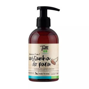 Shampoo Tutti Pet 2 Em 1 Castanha Do Pará - 340 ml