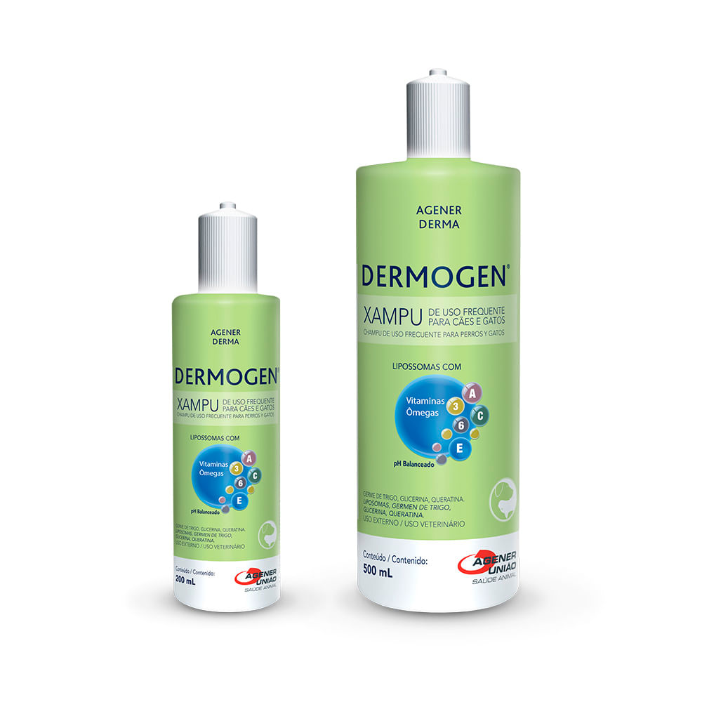 Shampoo Dermogen Cães e Gatos Agener