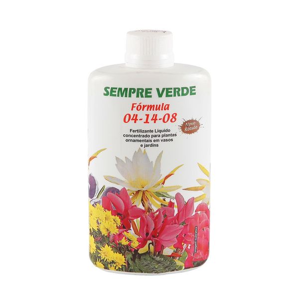 Fertilizante Líquido 04.14.08 Sempre Verde 120 ml