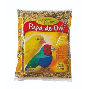 Alimento para Pássaros Papa de Ovo Nutripássaros - 220 g
