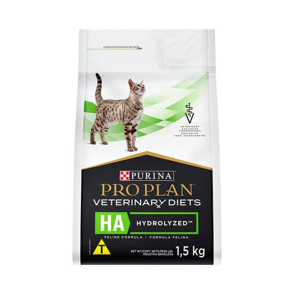 Ração Hipoalergênica Pro Plan HA Gatos 1,5 kg