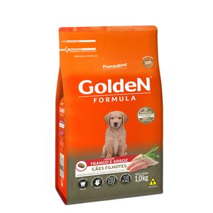 Ração Golden Fórmula Cães Filhotes Frango e Arroz