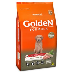 Ração Golden Fórmula Cães Filhotes Frango e Arroz