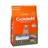 Ração Golden Fórmula para Cães Filhotes Carne e Arroz 3kg Lado