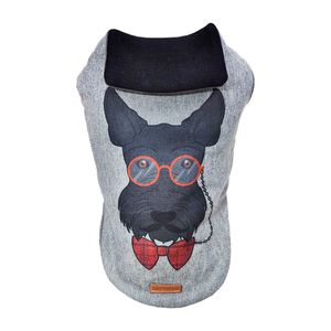 Capa Moletom Glasses Macho Fábrica Pet Cinza