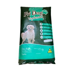 Ração Vegetariana Premium Para Cães Fri Dog - 15 kg