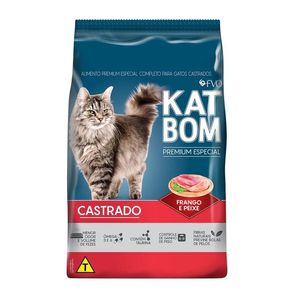 Ração Katbom Premium Especial Gato Castrado - 10,1 kg