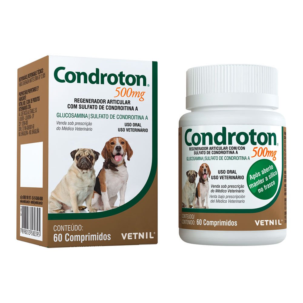 Condroton 500mg Regenerador Articular