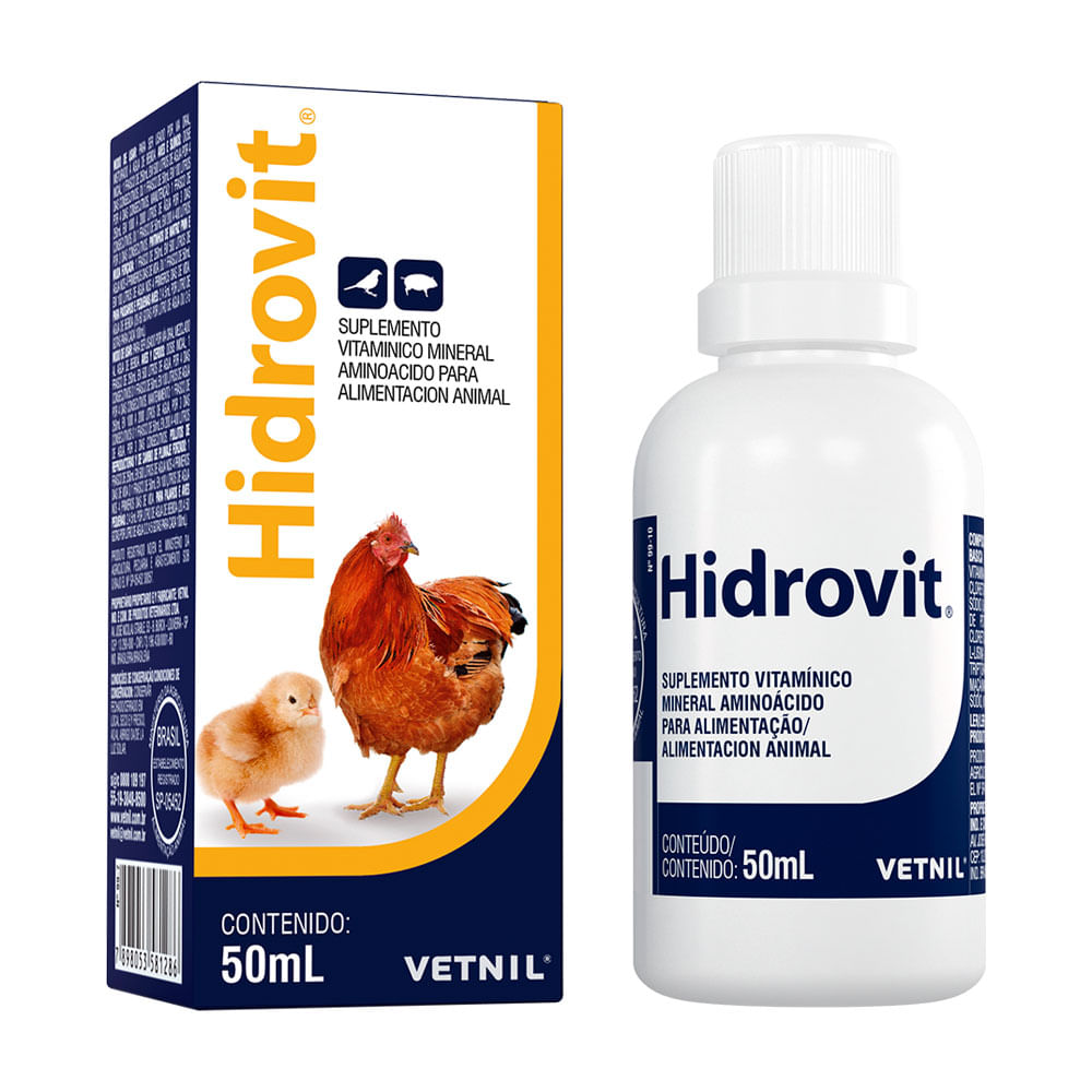 Hidrovit Suplemento para Pássaros