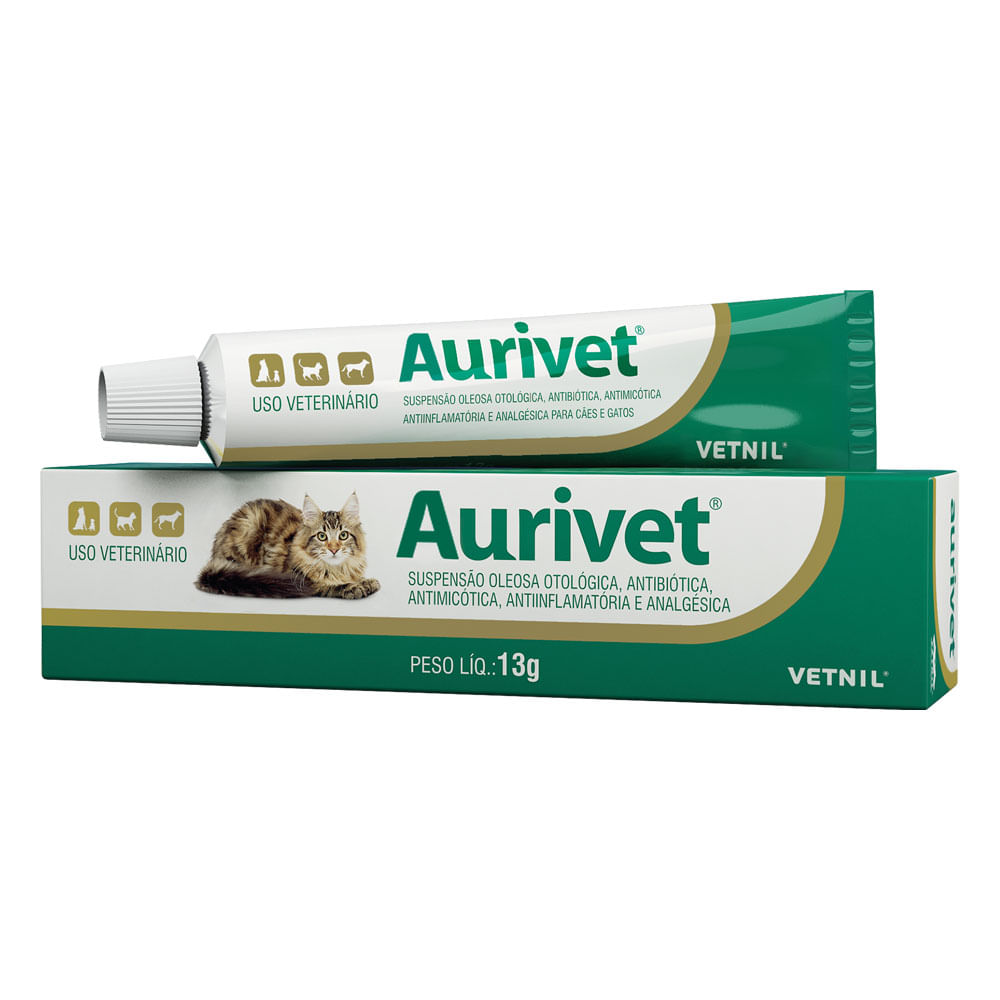Pomada Otológica Aurivet Vetnil