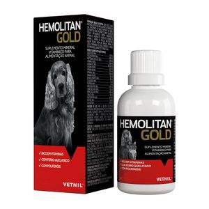 Hemolitan Gold Suplemento Cães e Gatos