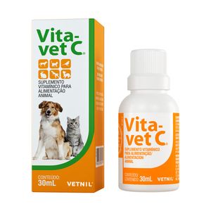Vita-vet C Suplemento Vitamínico Vetnil - 30 ml