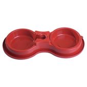 Comedouro e Bebedouro Garrafa Pet Vermelho Alvorada