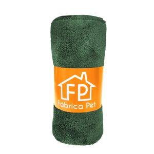 Cobertor Liso Verde Fábrica Pet