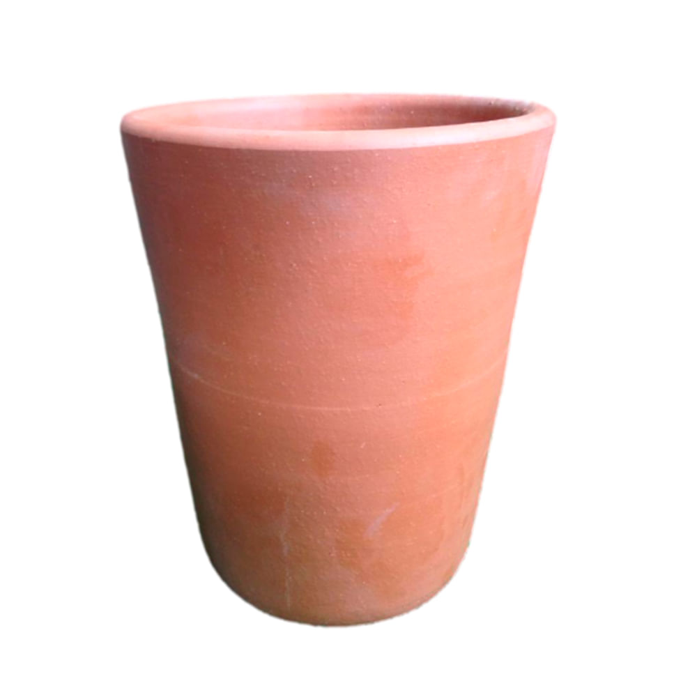 Vaso Cilindro Liso Natural Vasos Tupã