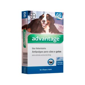 Antipulgas Advantage Cães e Gatos mais de 25 kg - 4,0 ml