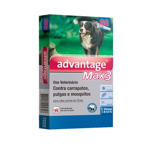Antipulgas Advantage Max3 Cães mais de 25kg