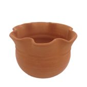 Cachepô Cerâmica Babado Vasos Tupã