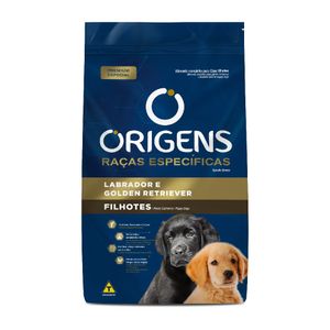 Ração Origens Cães Filhotes Raças Específicas Labrador e Golden - 15 kg