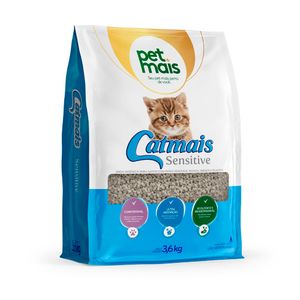 Granulado Higiênico Cat Mais Sensitive Petmais - 3,6 kg