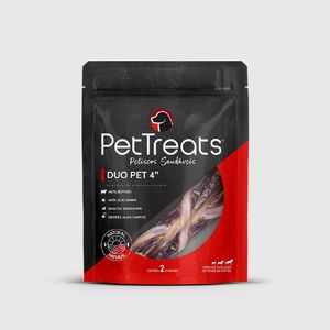 Petisco Natural para Cachorro Pet Treats Duo Pet 4" - 2 unidades