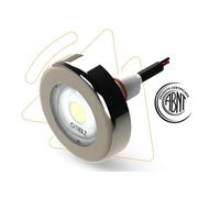 Luminária Led Refletor Para Iluminação Piscina Power Led 4,5W Premium Inox Luz Rgb - Tholz