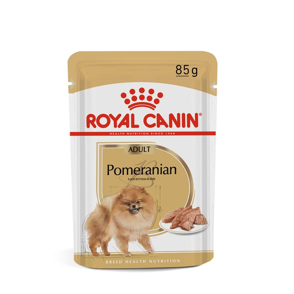 Ração Úmida Royal Canin Pomeranian Cães Adultos