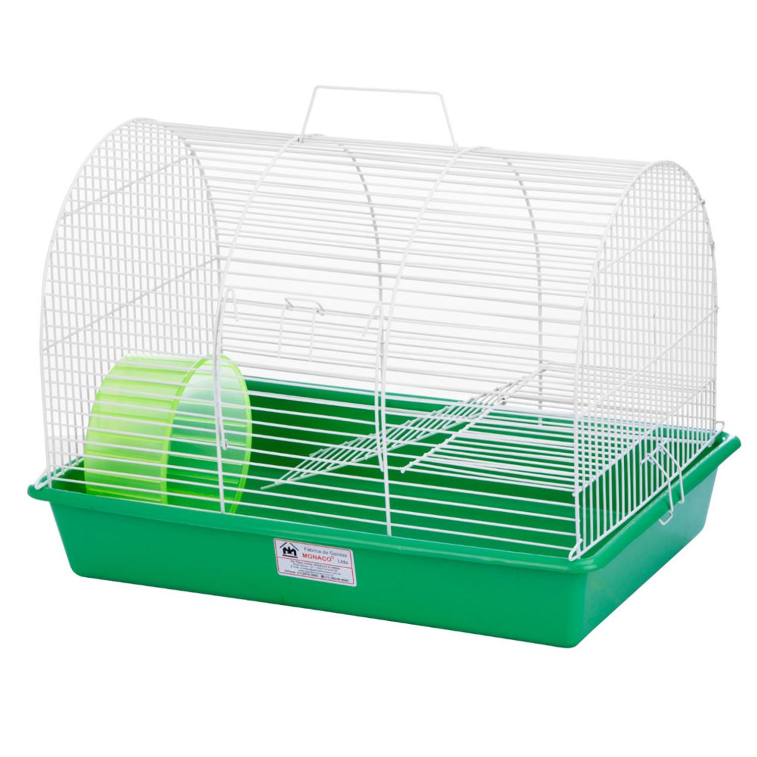 Gaiola-Hamster-Arqueada-Epoxi-Monaco-Verde