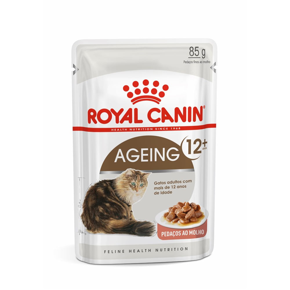Ração Úmida Royal Canin Ageing 12+ Gatos Adultos