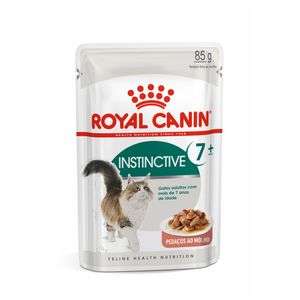 Ração Úmida Royal Canin Instinctive 7 + Gatos Adultos - 85 g