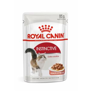 Ração Úmida Royal Canin Instinctive Gatos adultos - 85g