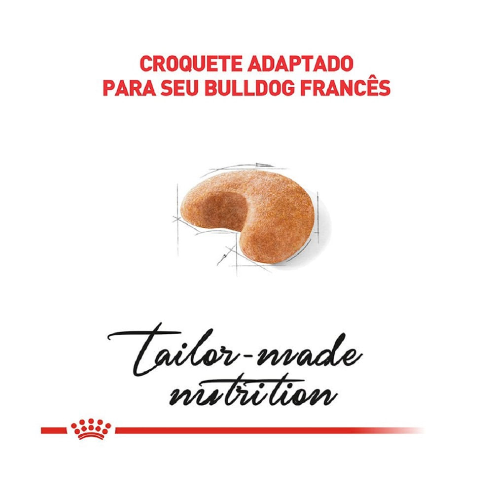 Ração Royal Canin Bulldog Francês Cães Adultos