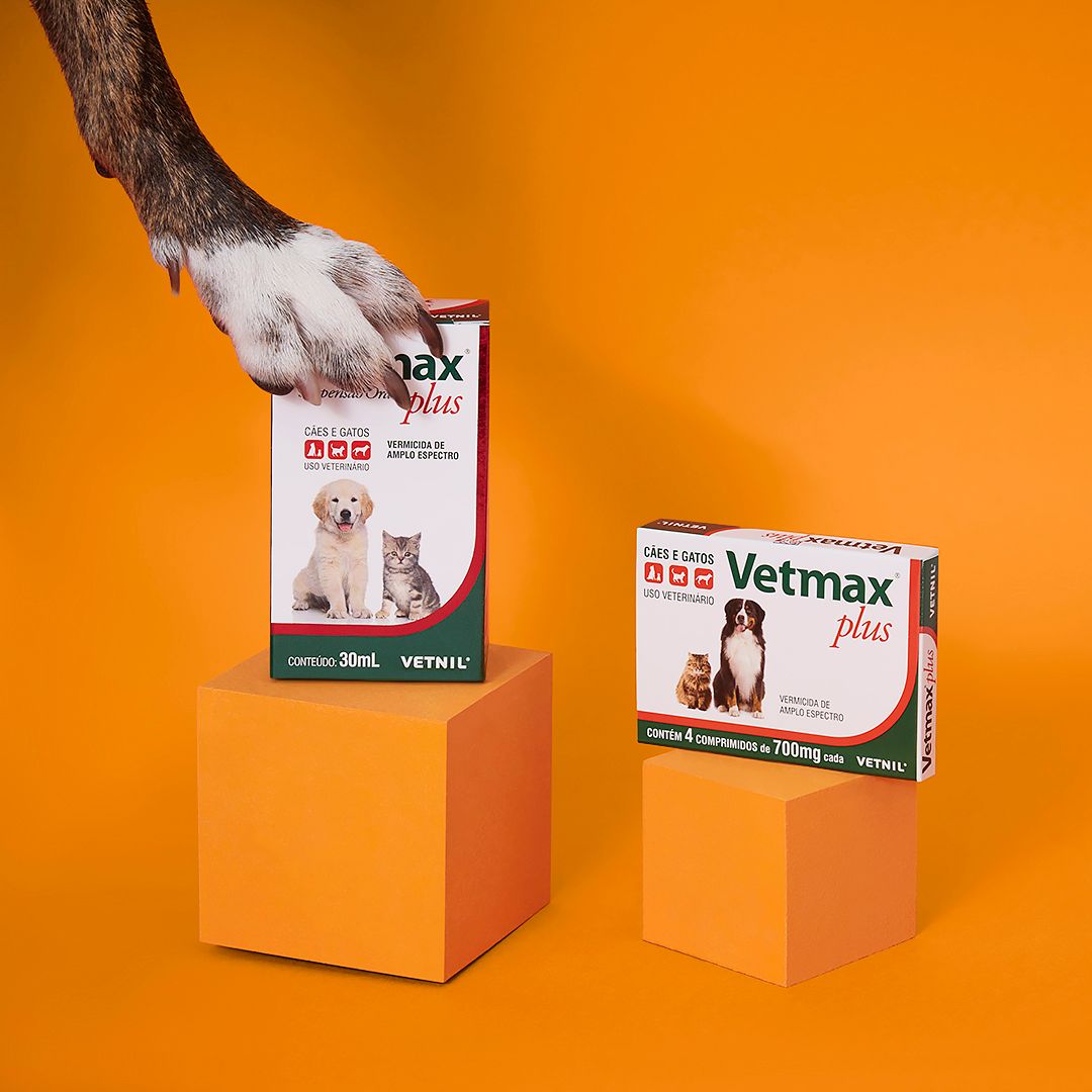 Vermífugo Vetmax Plus Suspensão